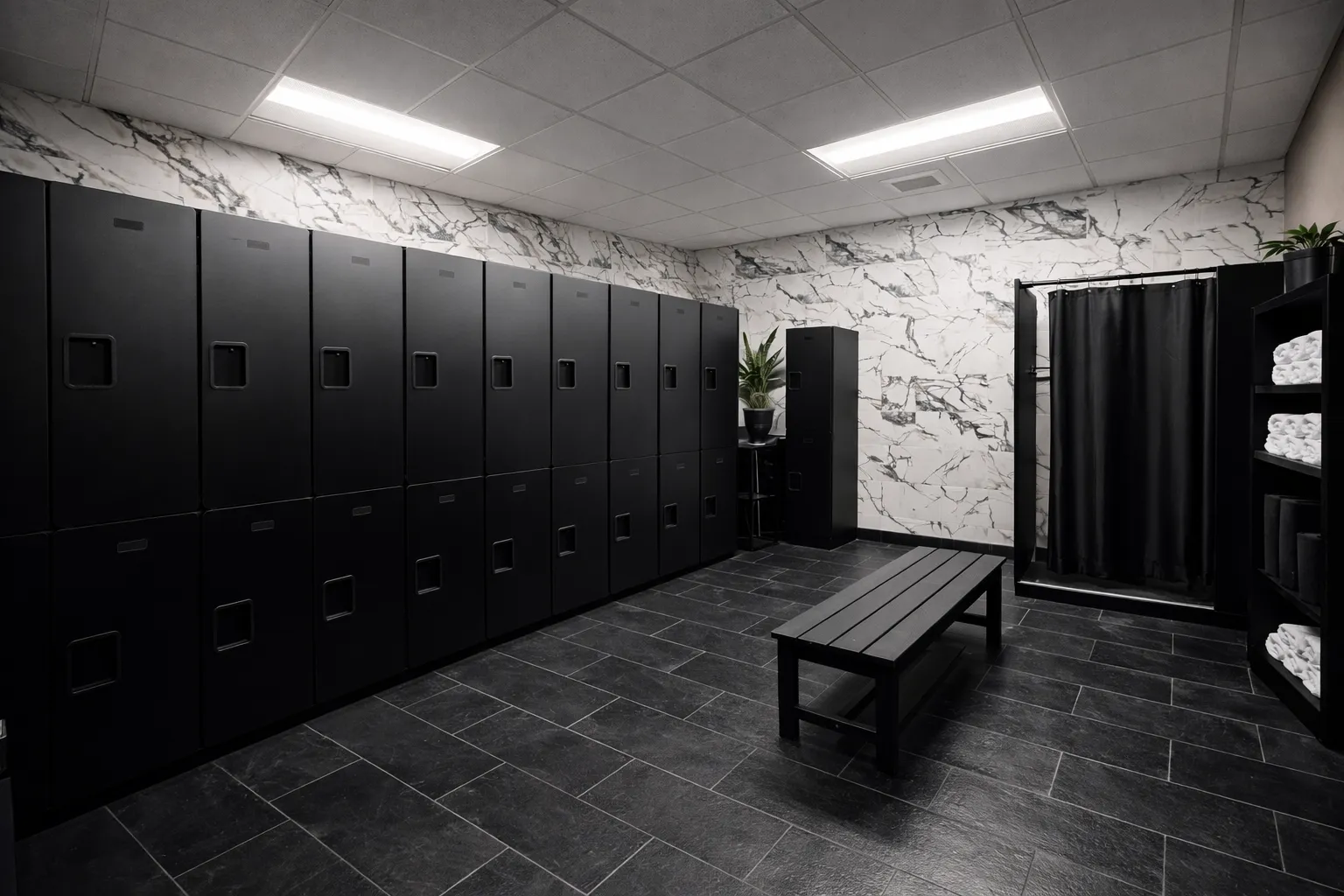 Locker rooms